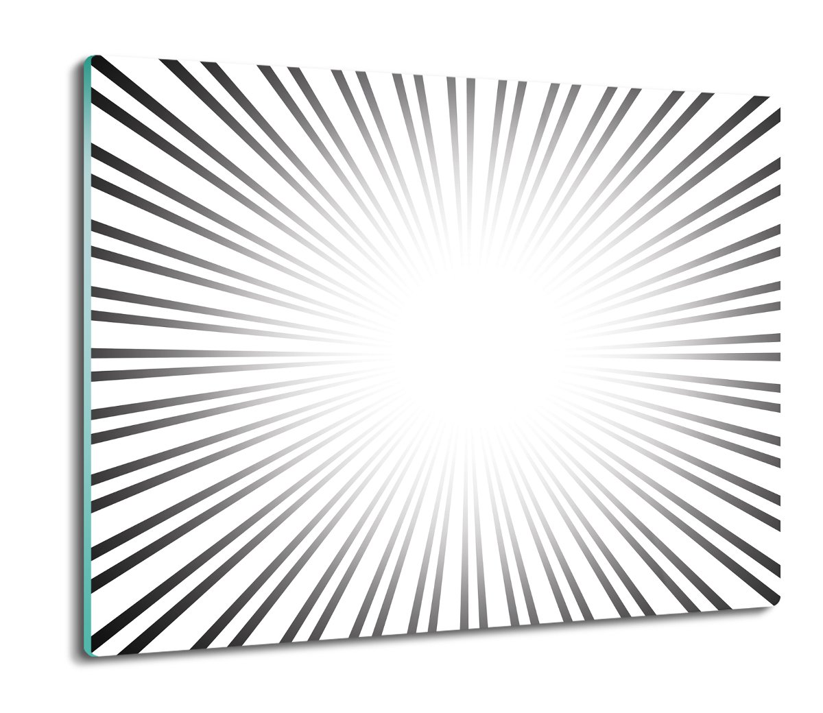 osłonka kuchenna druk Radial linie efekt 60x52, ArtprintCave