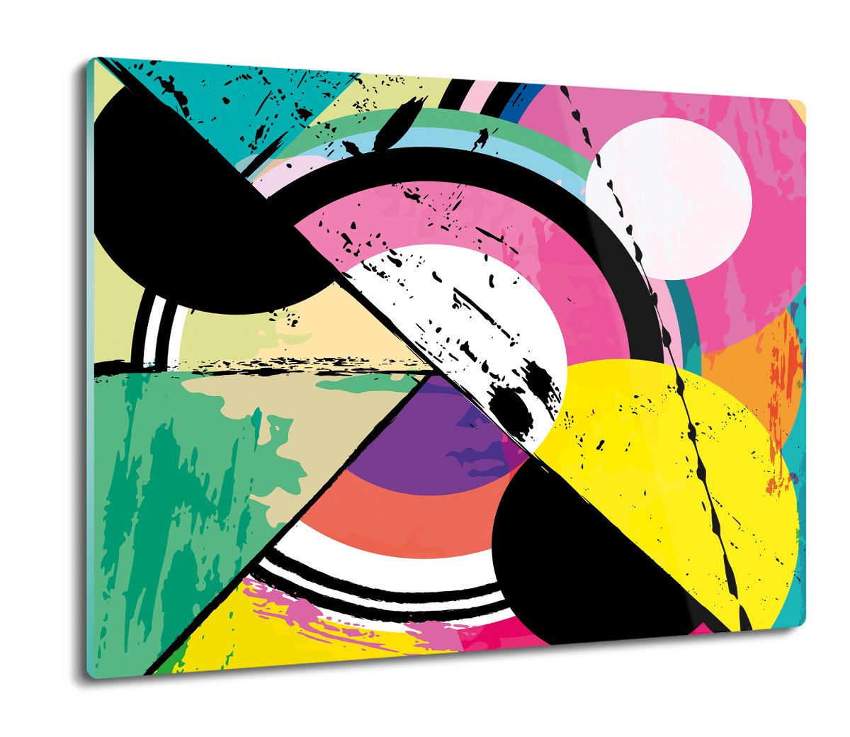 z nadrukiem osłonka Abstrakcja geometria 60x52, ArtprintCave