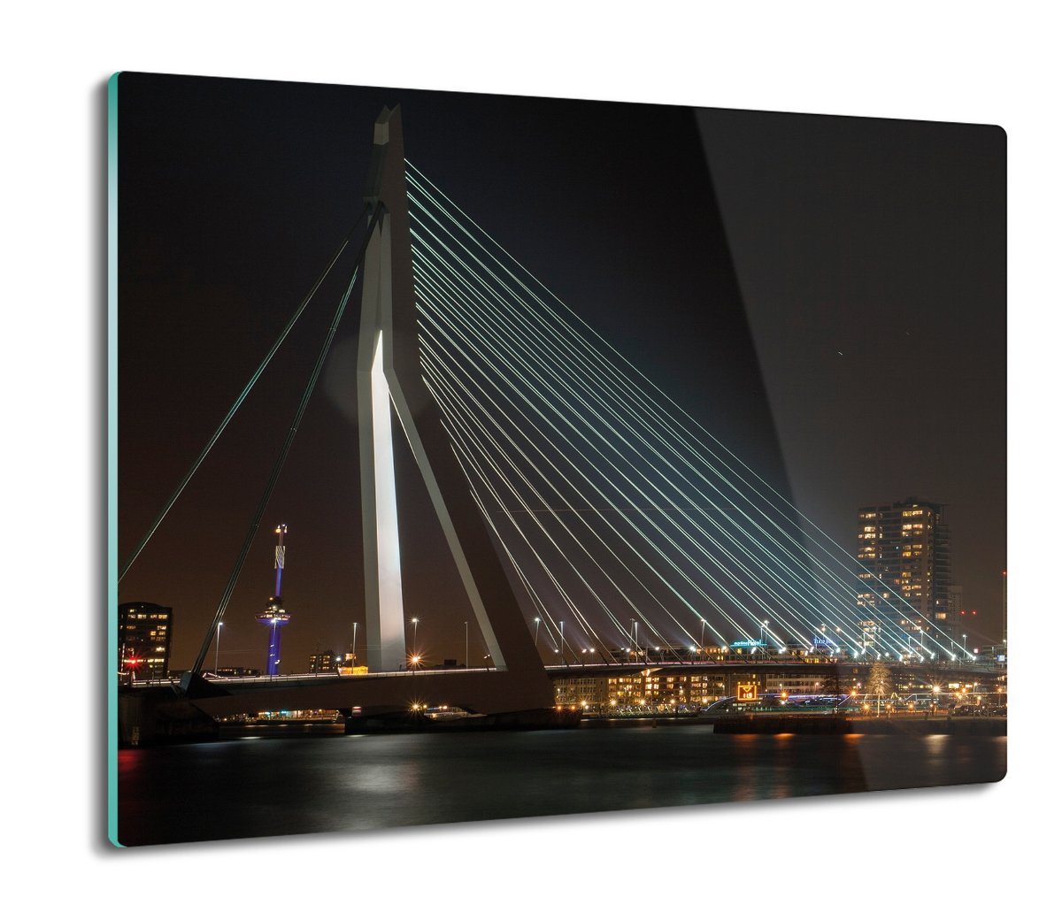deska splashback z foto Most rzeka miasto 60x52, ArtprintCave