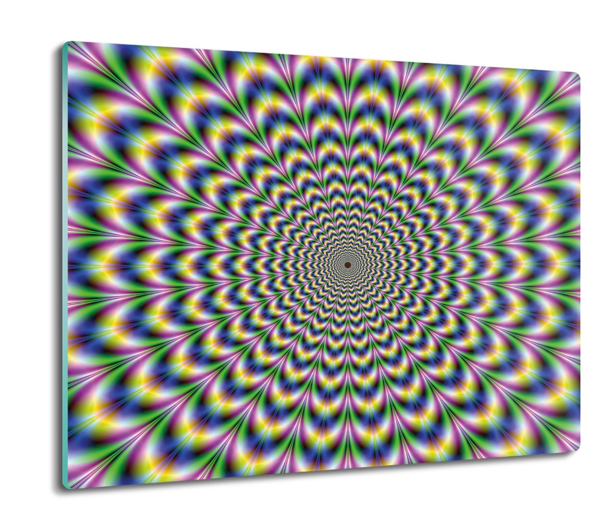 osłona splashback do kuchni Kwiat iluzja 3D 60x52, ArtprintCave