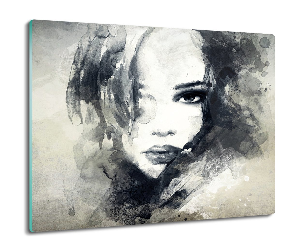 ochrona na indukcję druk Twarz kobiety obraz 60x52, ArtprintCave