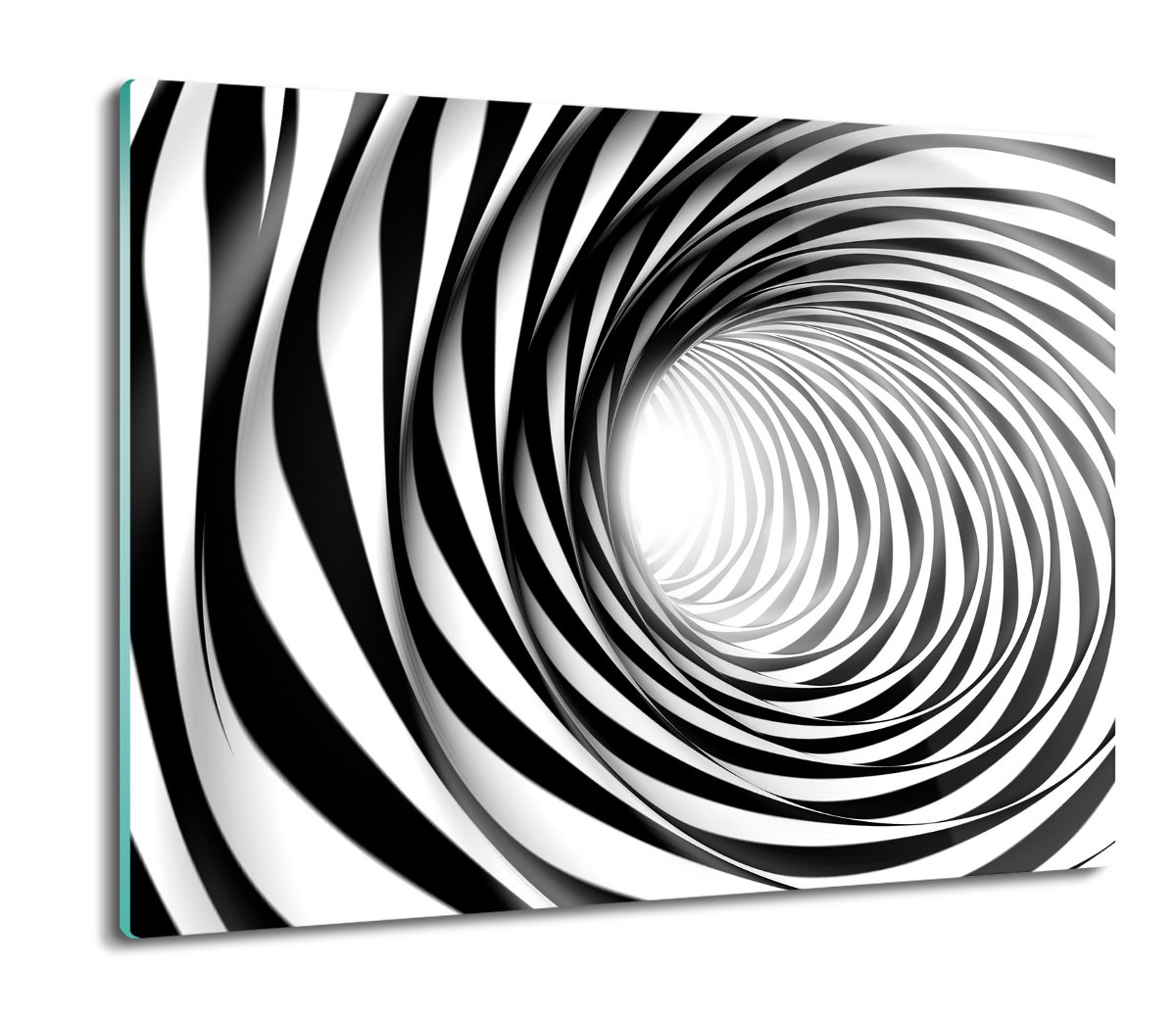 splashback z grafiką Pasy tunel iluzja 3D 60x52, ArtprintCave