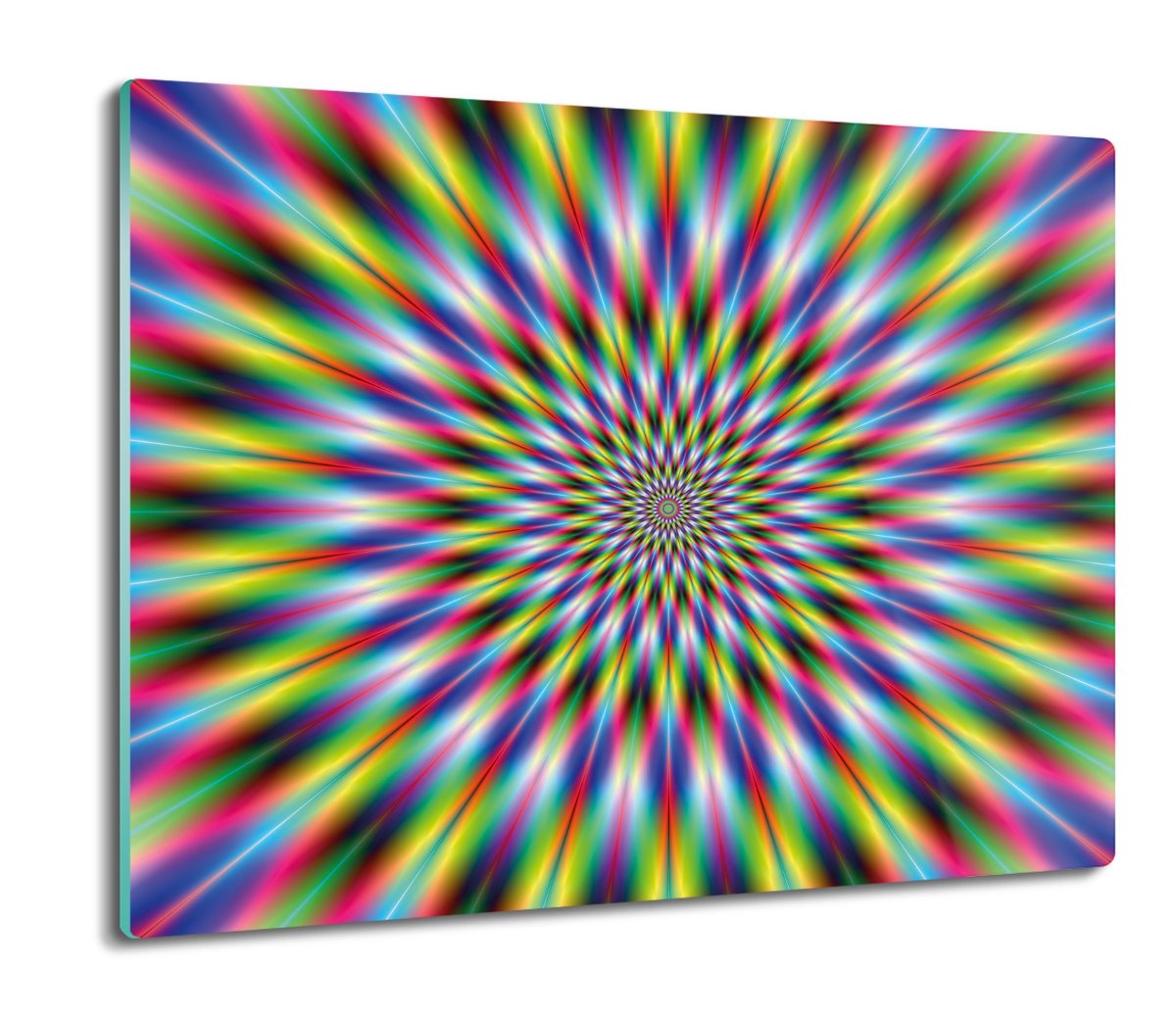 druk osłona na indukcję Kwiat kolory iluzja 60x52, ArtprintCave