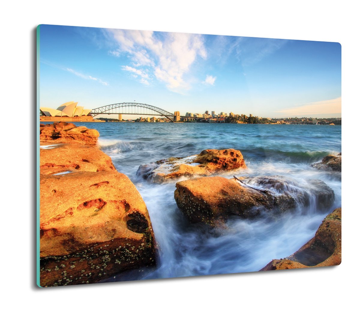 z nadrukiem osłonka Panorama miasto zatoka 60x52, ArtprintCave