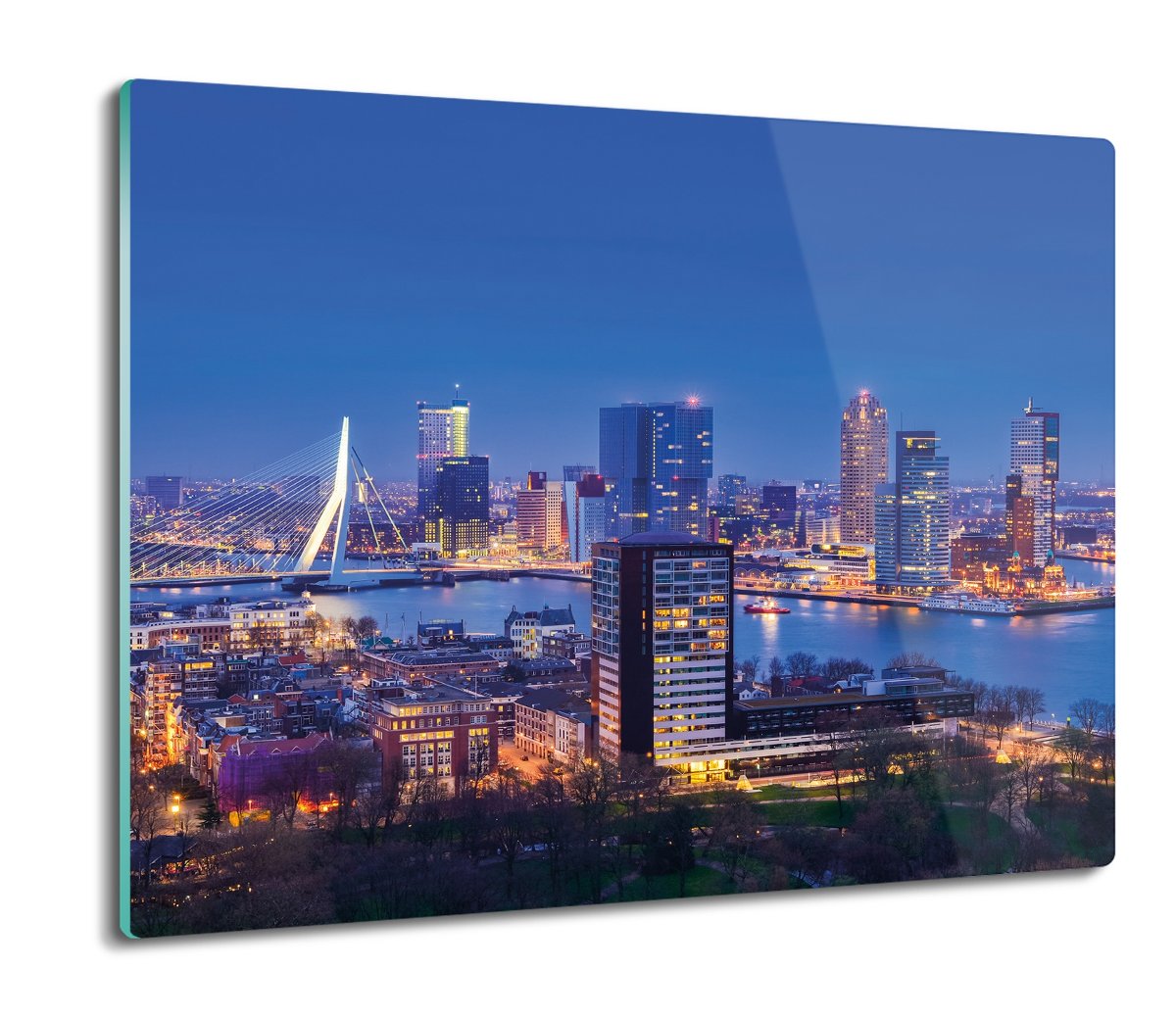 osłona splashback do kuchni Wieżowce miasto 60x52, ArtprintCave