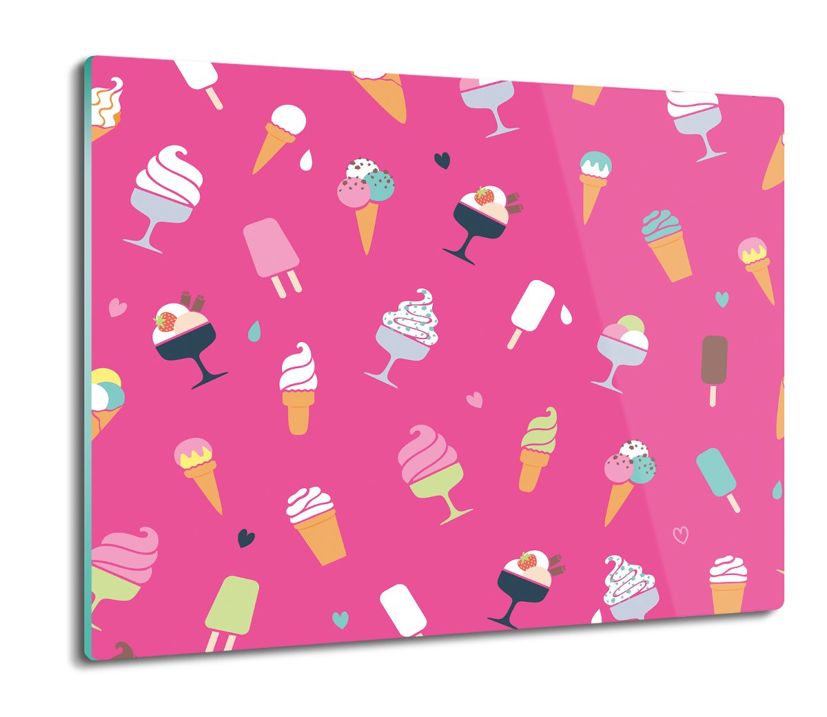 splashback z grafiką Lody desery grafika 60x52, ArtprintCave