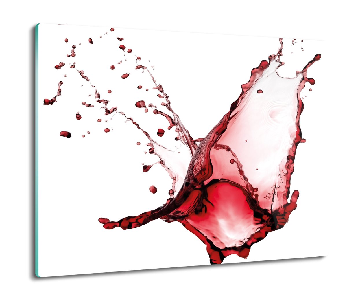 szklana splashback druk Czerwone wino plama 60x52, ArtprintCave