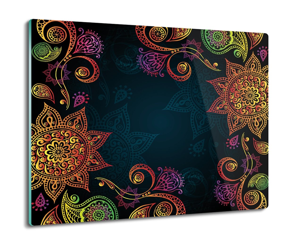 osłona do płyty indukcyjnej Indian ornament 60x52, ArtprintCave