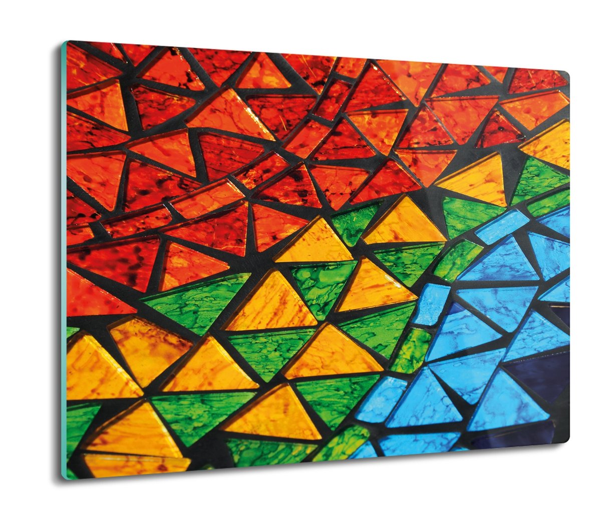 z foto osłona na indukcję Mozaika trójkąty 60x52, ArtprintCave