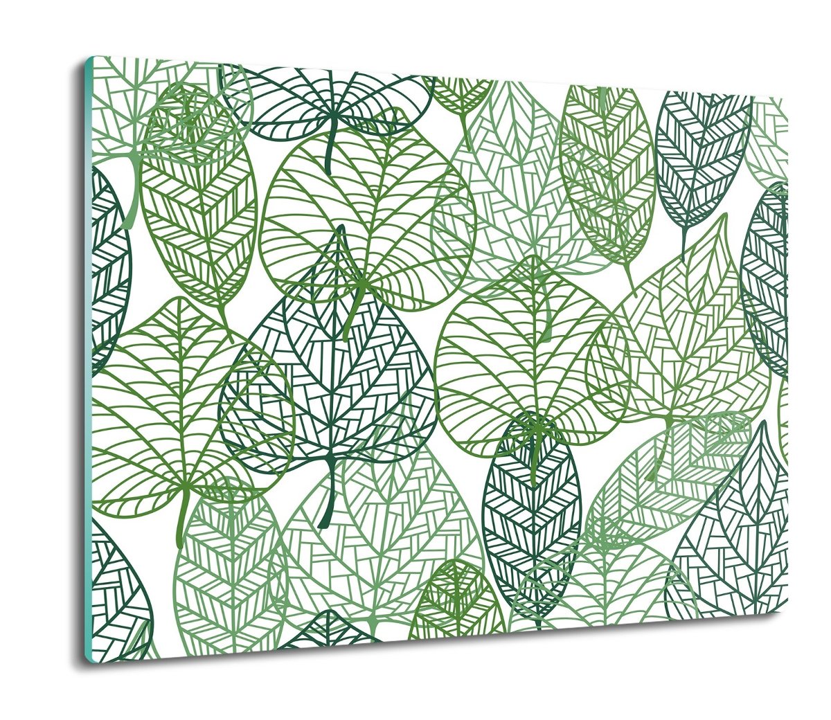 osłona płyty kuchennej Liście grafika wzór 60x52, ArtprintCave