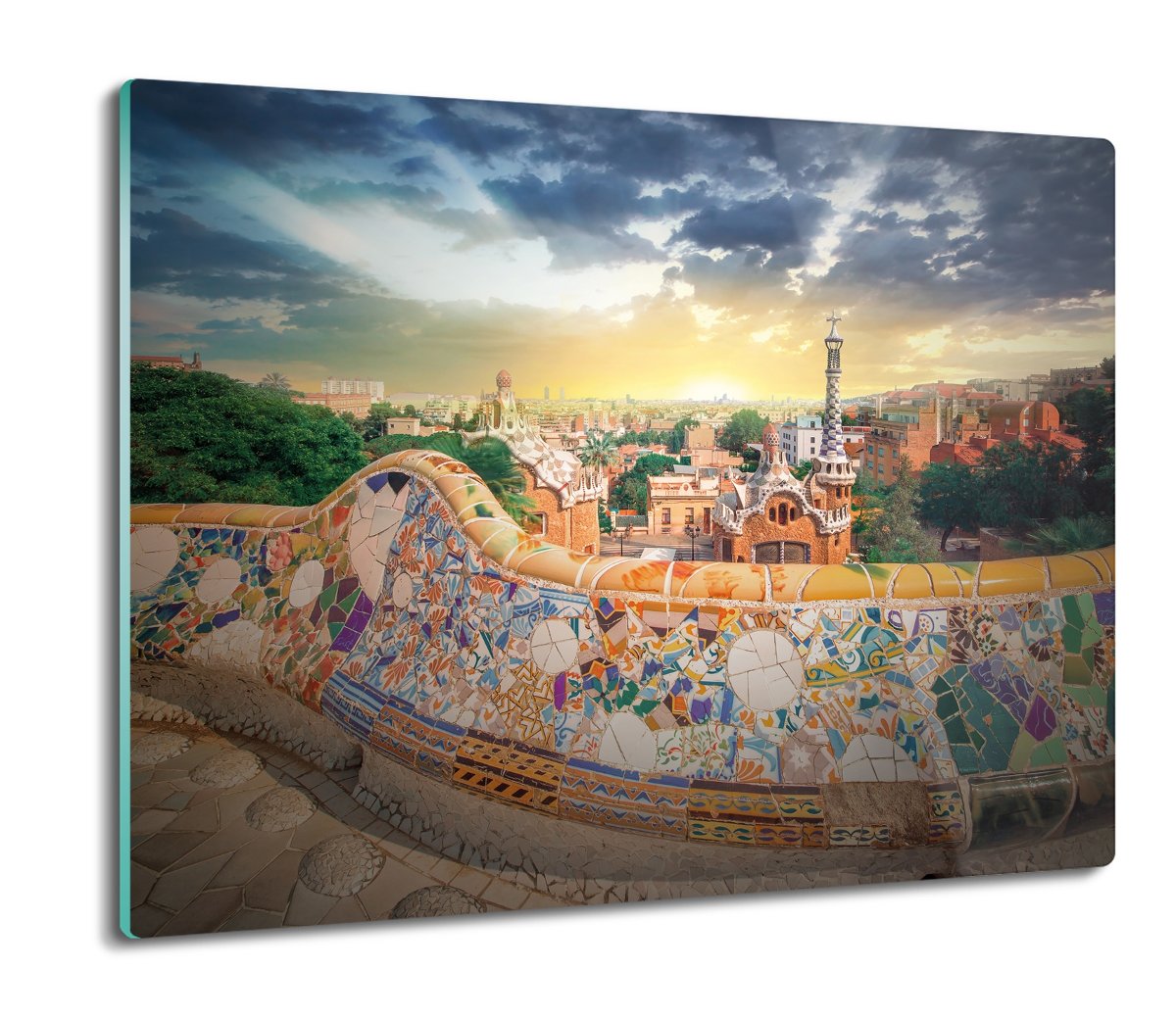 z nadrukiem osłonka Kolorowe miasto park 60x52, ArtprintCave
