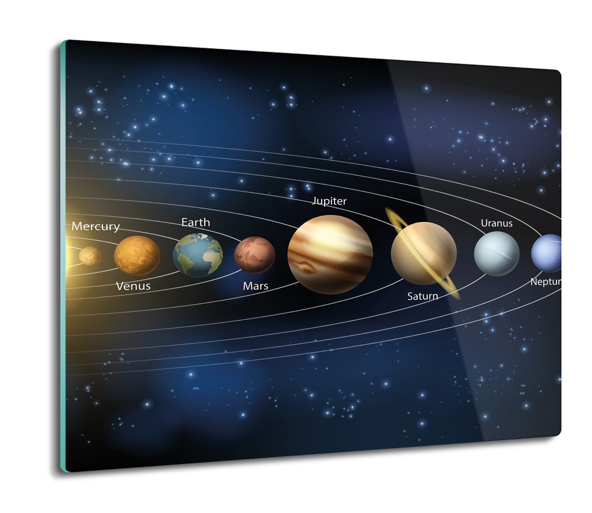osłona splashback z grafiką Układ słoneczny 60x52, ArtprintCave