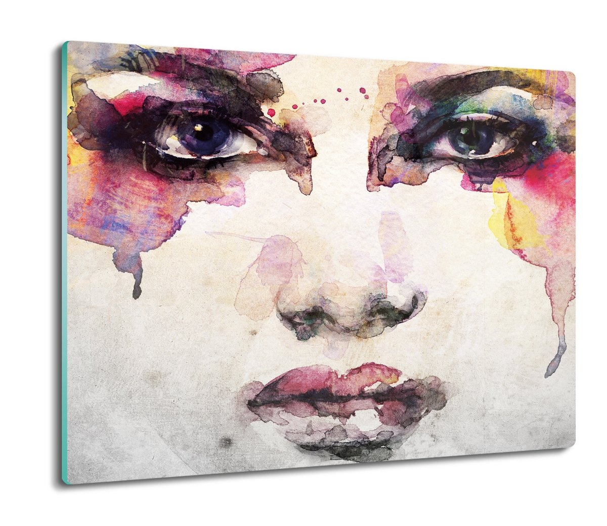 osłona płyty kuchennej Twarz kobiety obraz 60x52, ArtprintCave