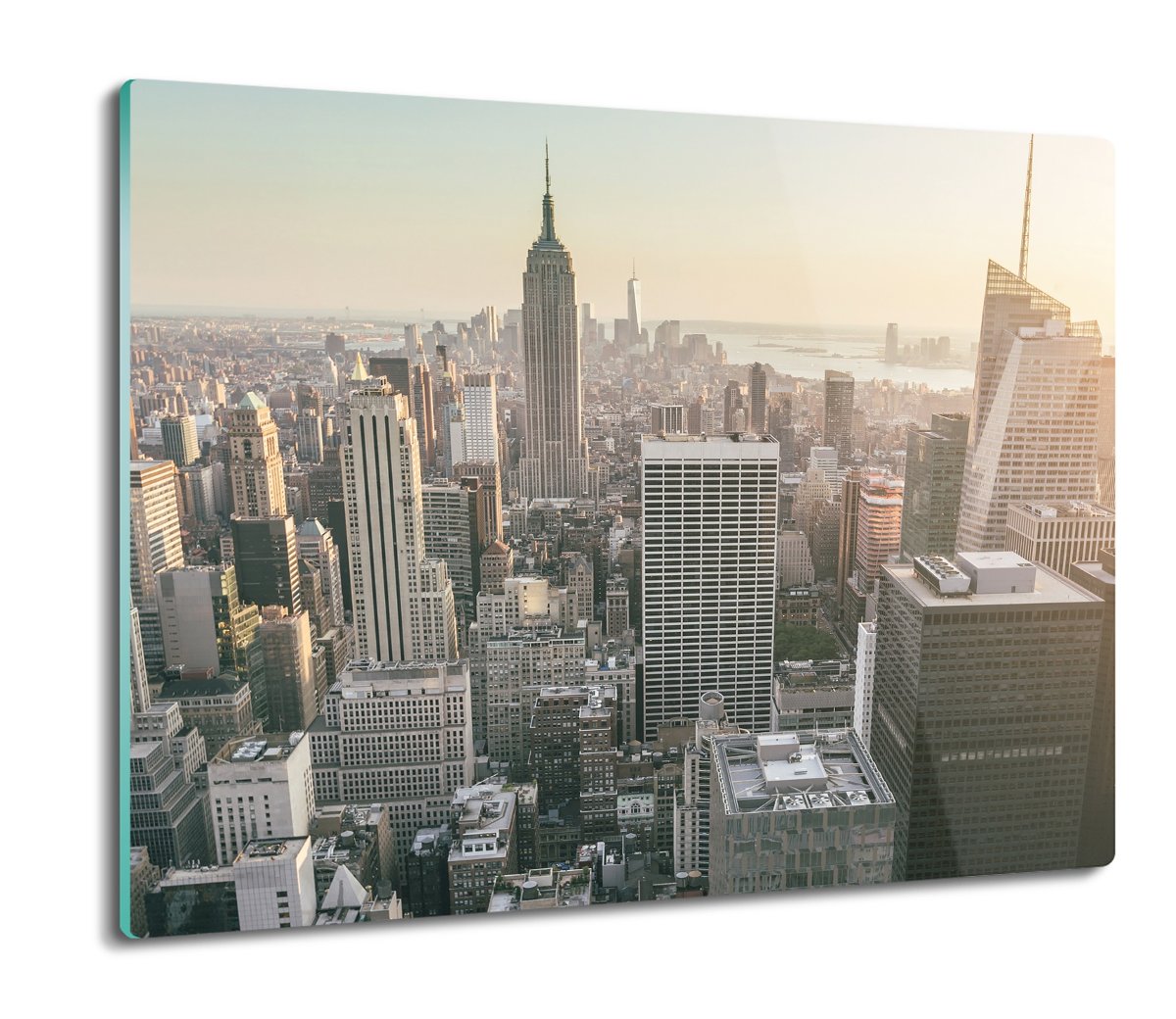 osłona płyty kuchennej Wieżowce miasto domy 60x52, ArtprintCave