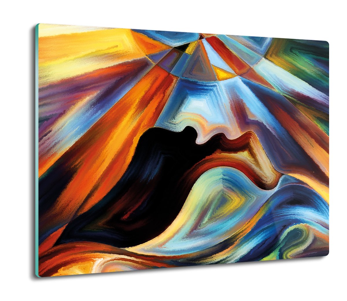 z nadrukiem splashback druk Abstrakcja obraz 60x52, ArtprintCave