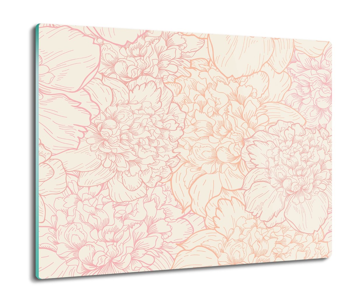 deska splashback z nadrukiem Kwiaty pastele 60x52, ArtprintCave