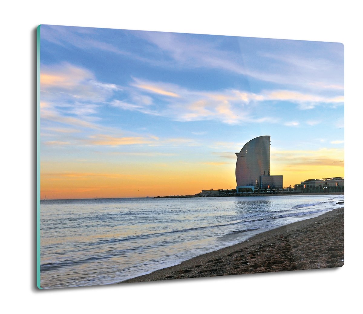 osłona do kuchenki z foto Plaża piasek niebo 60x52, ArtprintCave