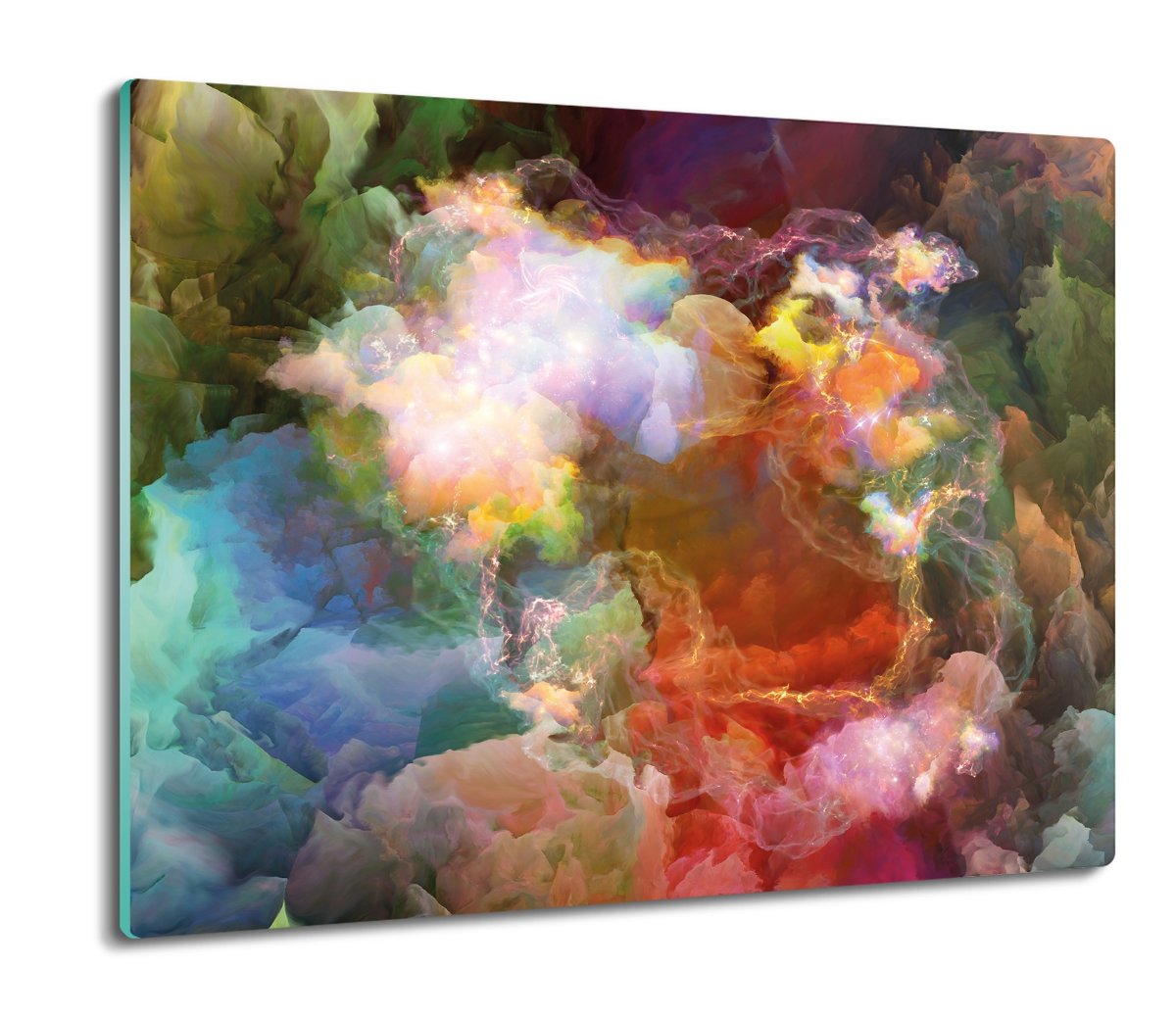 osłona płyty kuchennej druk Kolorowy dym 60x52, ArtprintCave