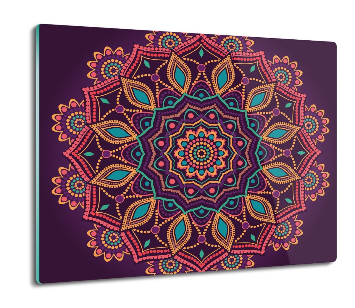 deska splashback z foto Rozeta mandala wzór 60x52, ArtprintCave