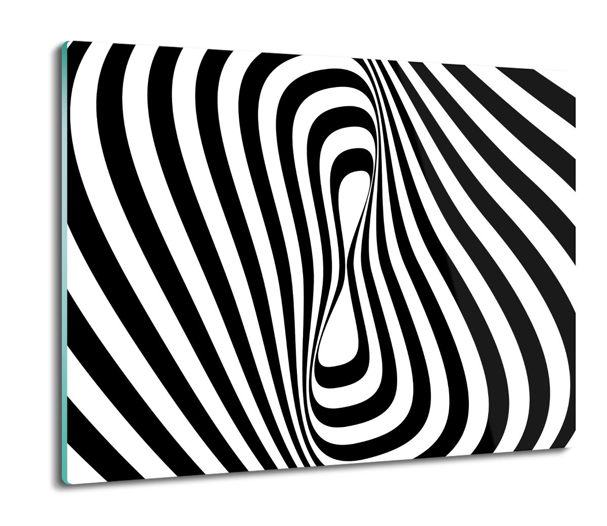 osłona splashback do kuchni Fale iluzja 3D 60x52, ArtprintCave