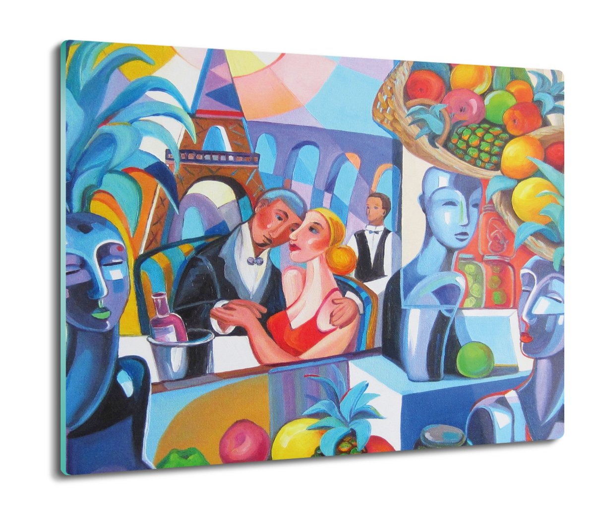 druk ochrona na indukcję Owoce Paryż miłość 60x52, ArtprintCave