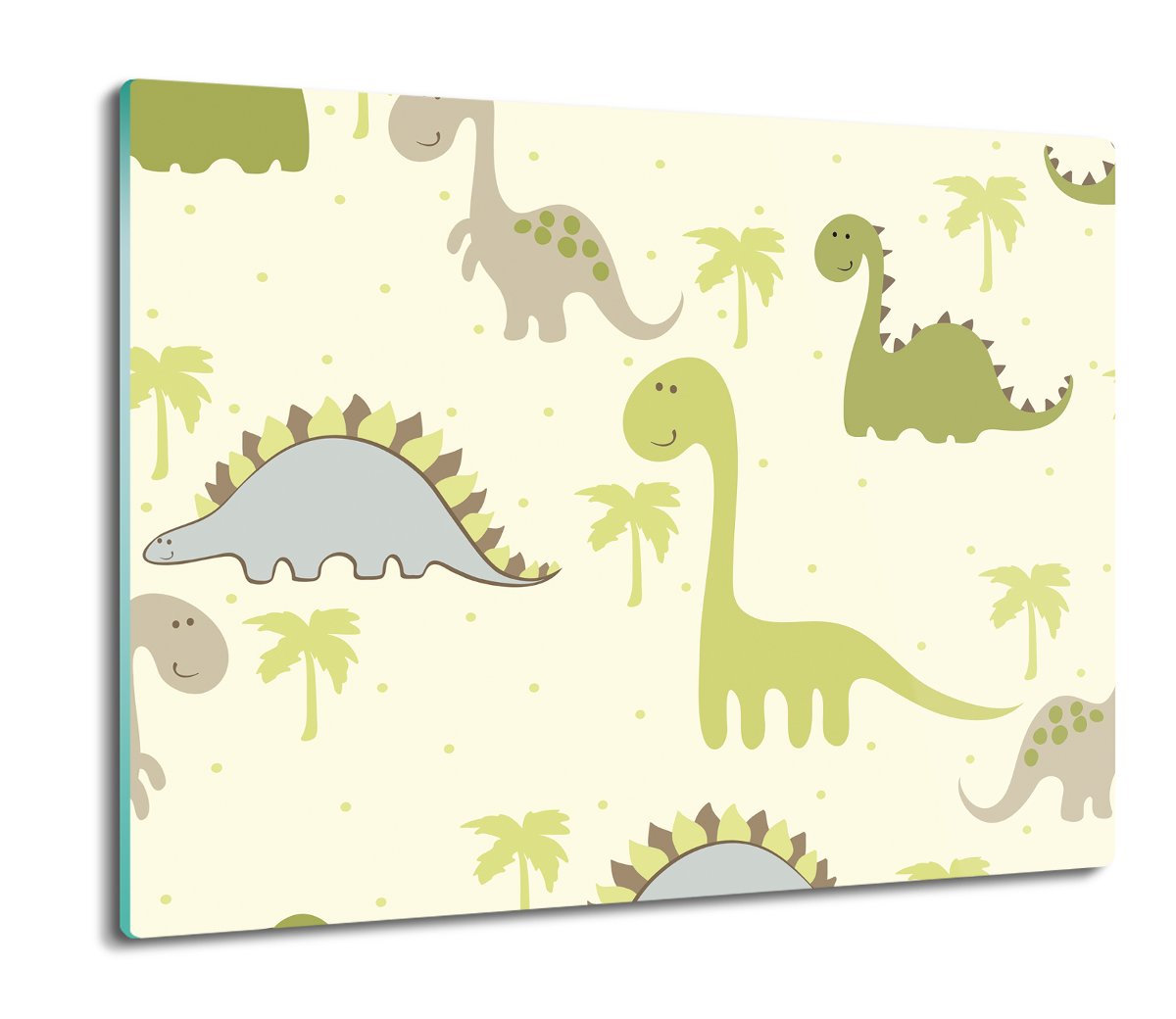 osłona do płyty indukcyjnej Smoki dinozaury 60x52, ArtprintCave