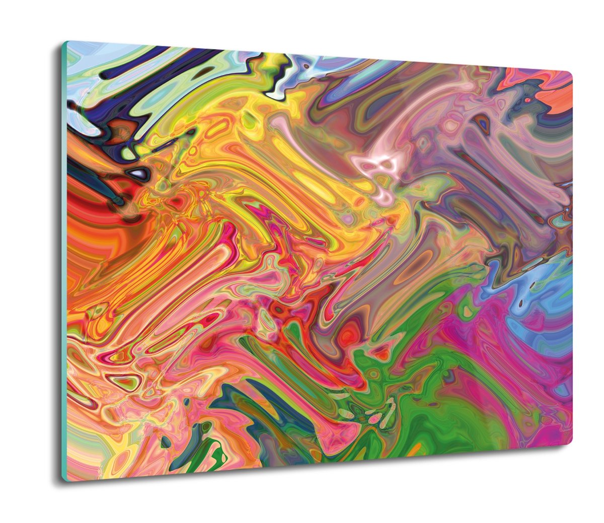 druk deska splashback Kolorowa abstrakcja 60x52, ArtprintCave