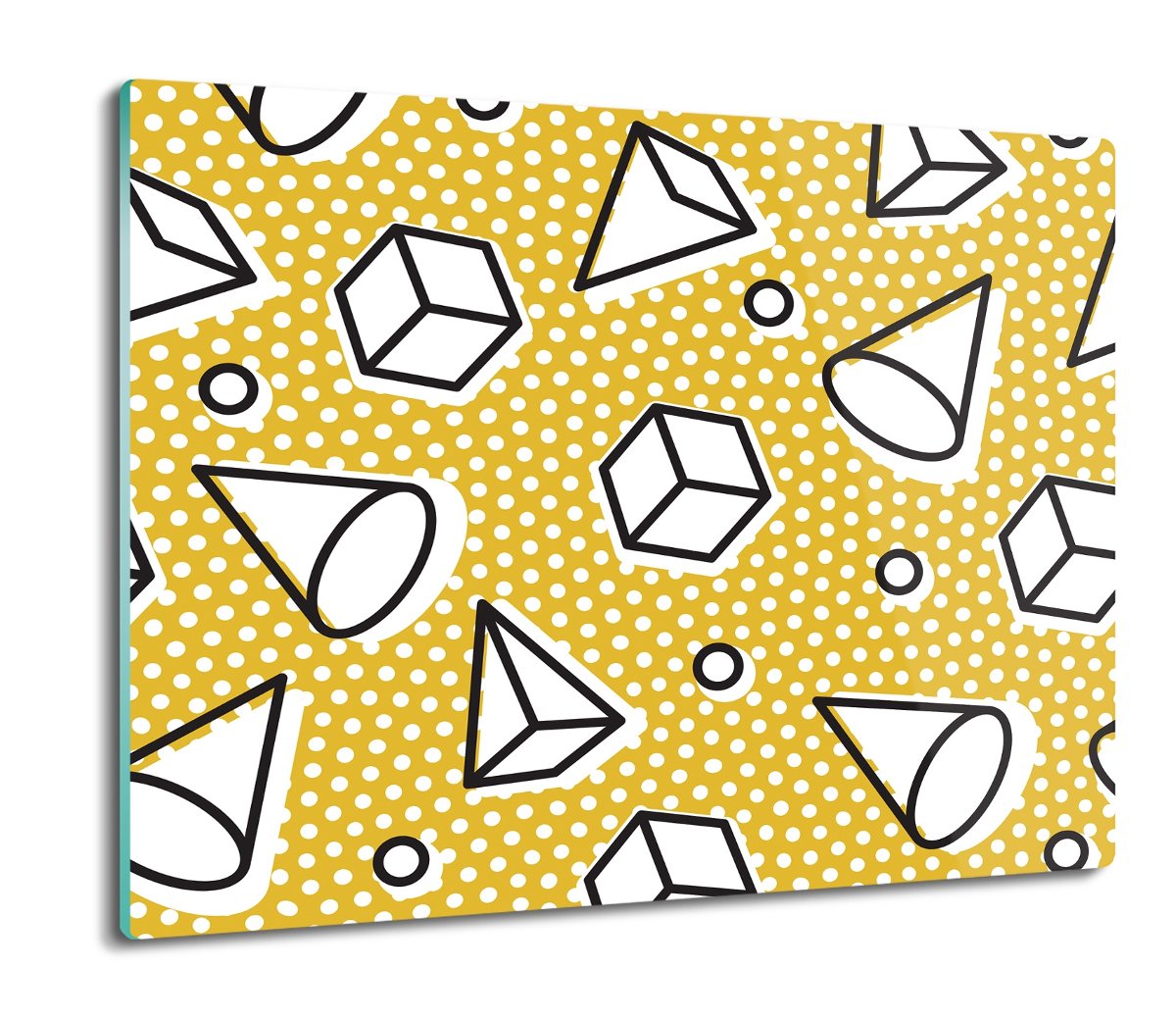 osłona do kuchenki druk Figury geometryczne 60x52, ArtprintCave