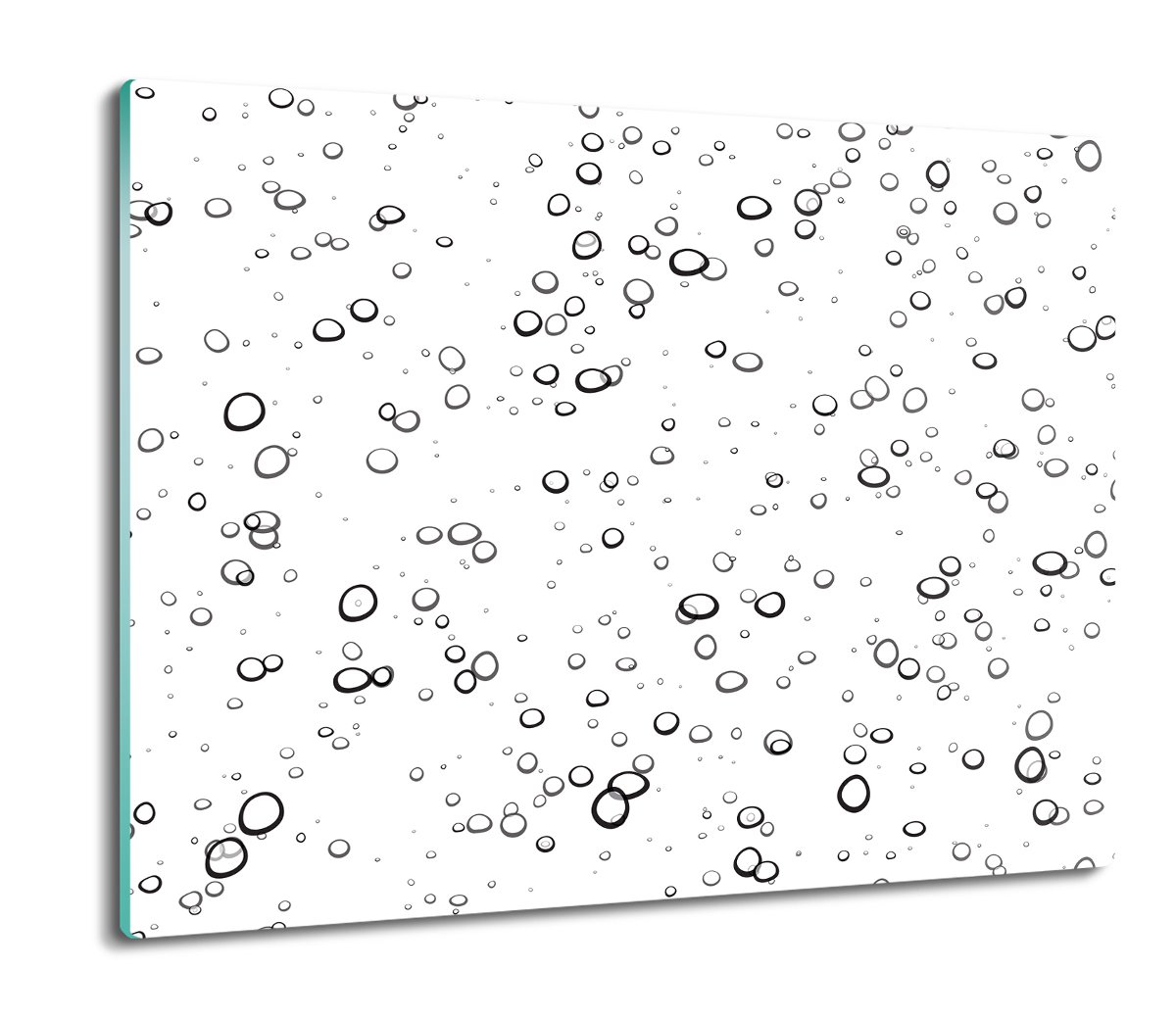 deska splashback szklana Krople bąbelki wzór 60x52, ArtprintCave