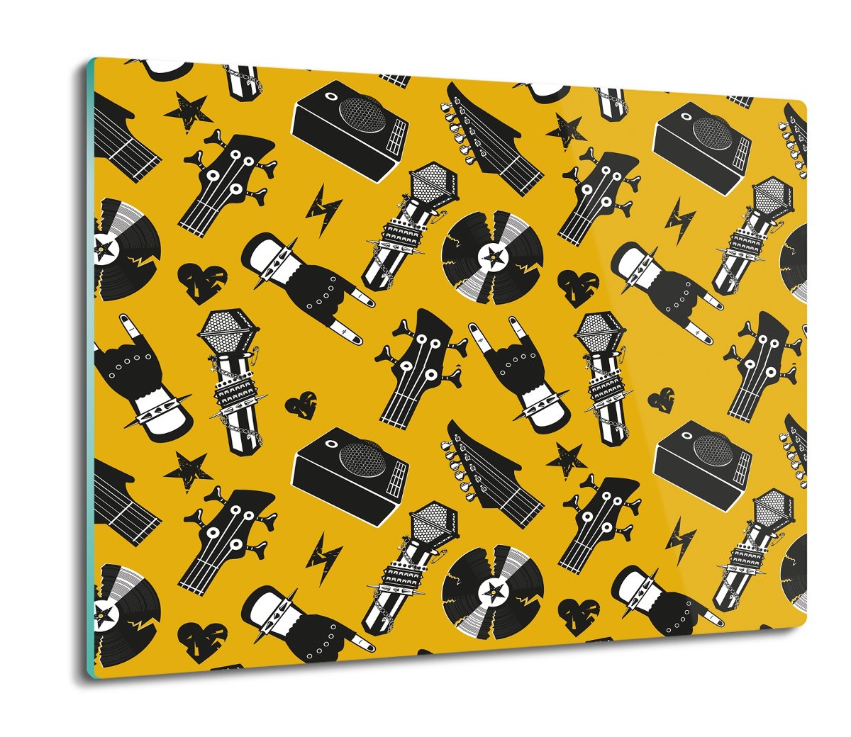 osłona splashback szklana Elementy muzyczne 60x52, ArtprintCave