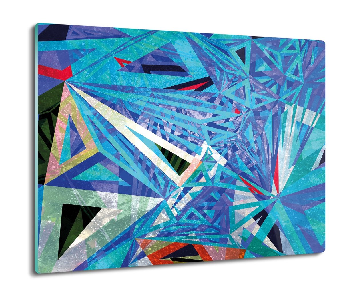 osłona splashback z foto Trójkąty akwarela 60x52, ArtprintCave