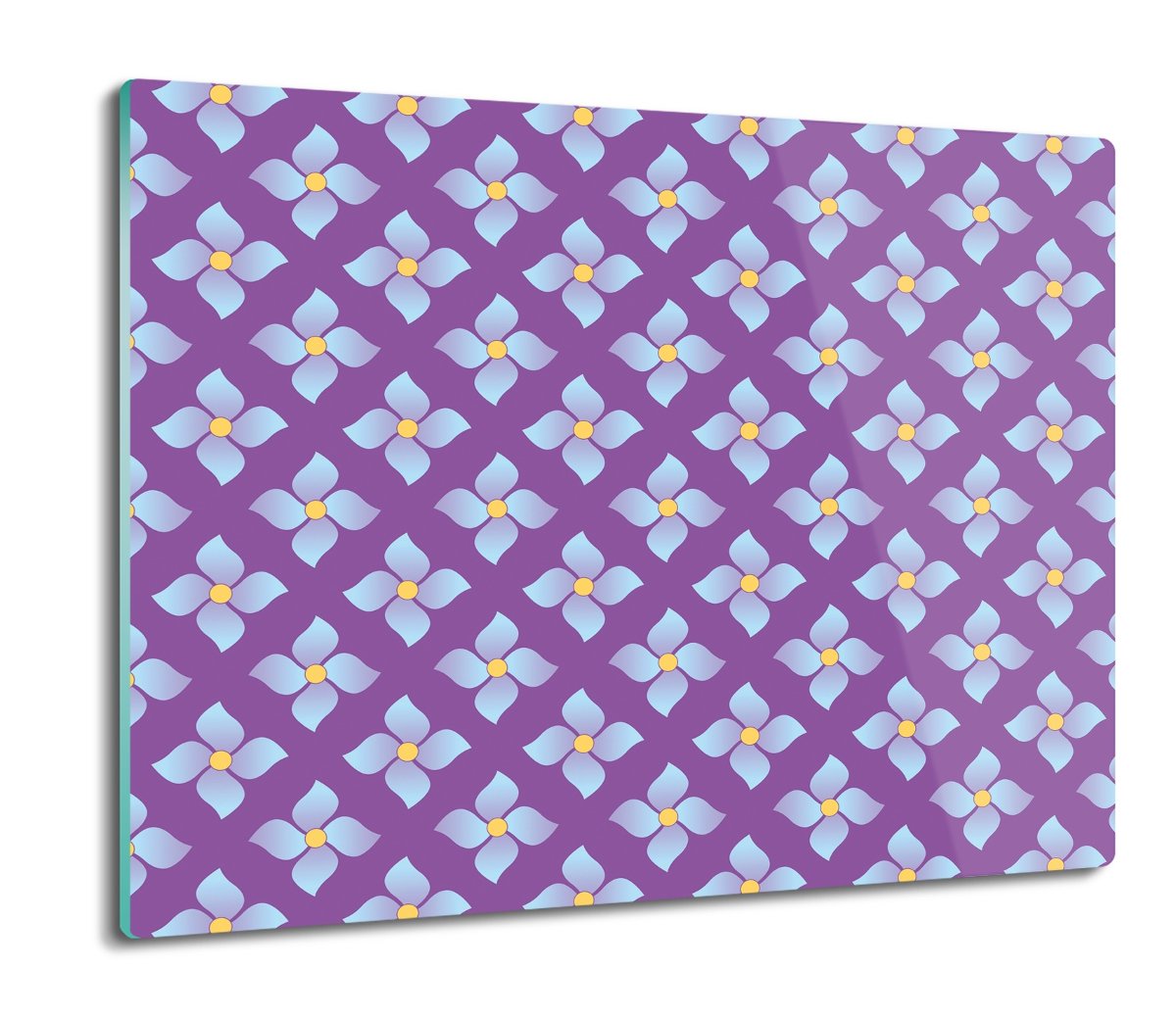 osłona na indukcję druk Kwiaty ornament wzór 60x52, ArtprintCave