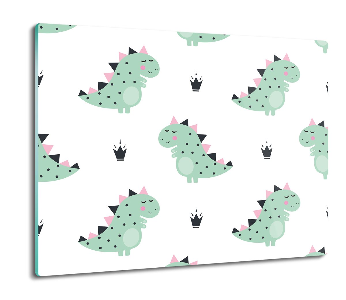 druk ochrona na indukcję Smoki korona wzór 60x52, ArtprintCave