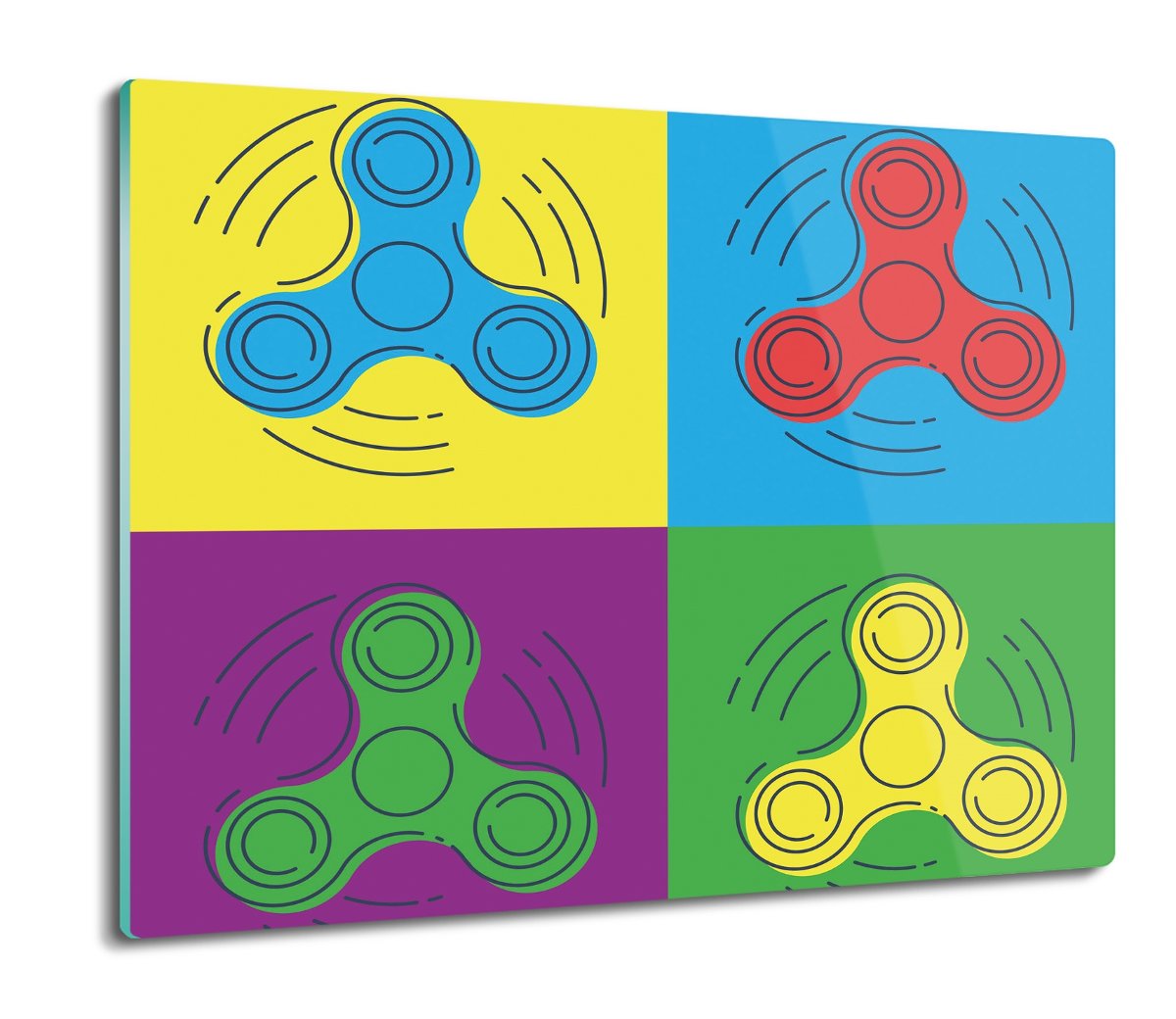 ochrona na indukcję z foto Fidget spinner 60x52, ArtprintCave