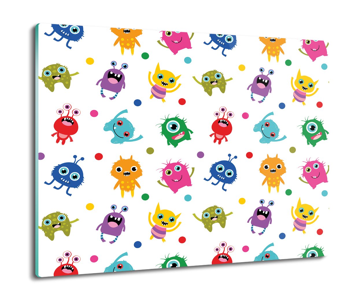 deska splashback druk Potwory miny kolor 60x52, ArtprintCave