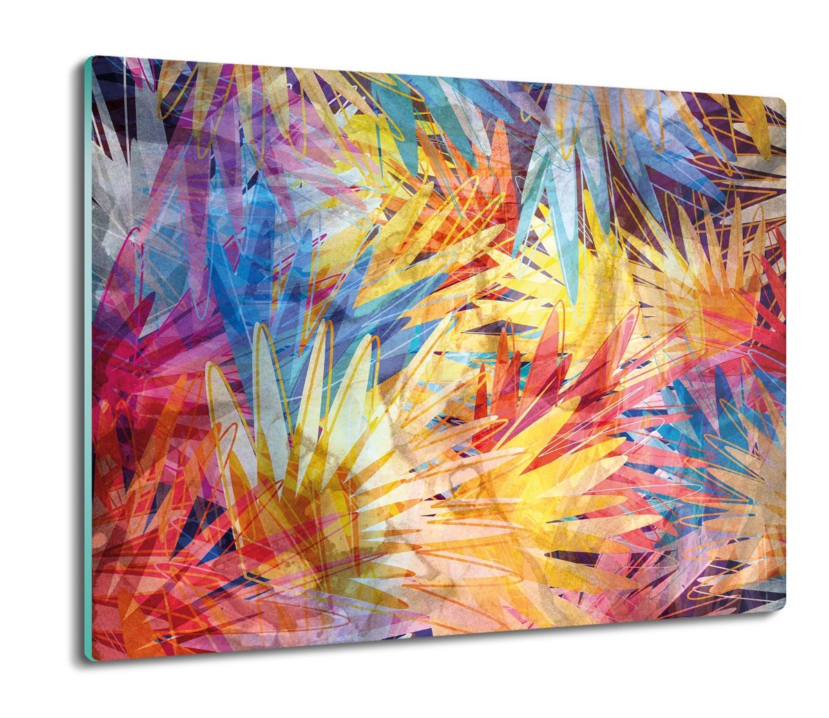 osłona splashback do kuchni Kwiaty akwarela 60x52, ArtprintCave