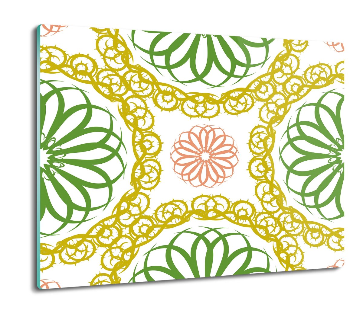 osłona splashback do kuchni Kwiaty mandala 60x52, ArtprintCave