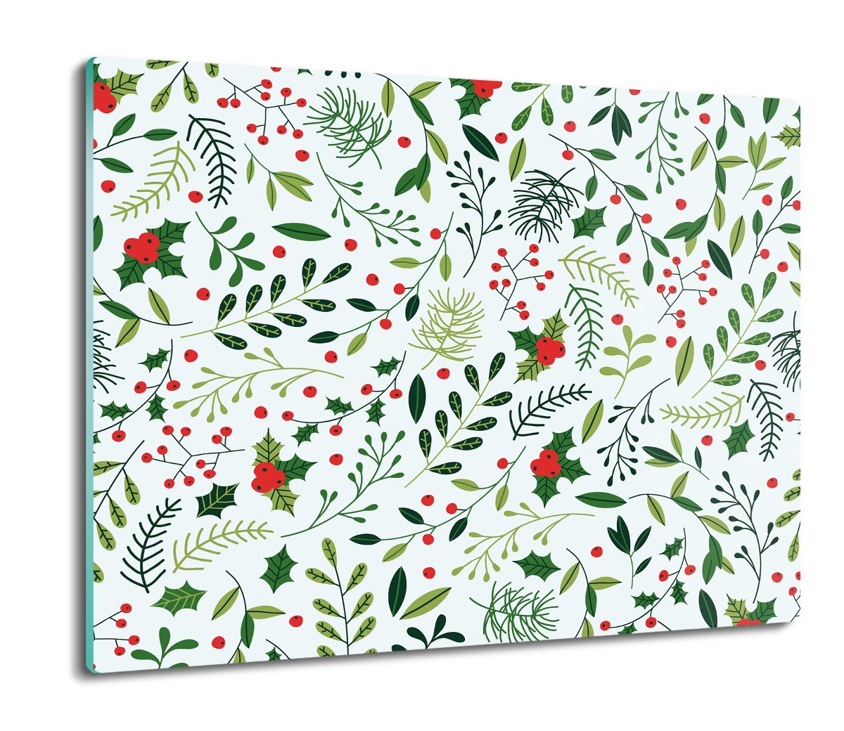 deska splashback szklana Jemioła świerk wzór 60x52, ArtprintCave