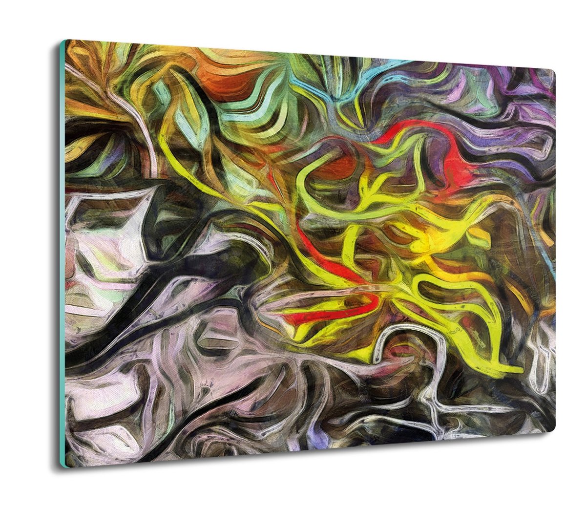 osłona do płyty indukcyjnej Linie kolor ruch 60x52, ArtprintCave