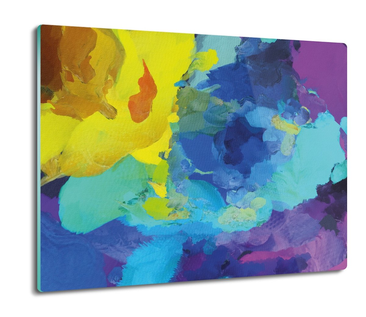 osłonka kuchenna z foto Kolory plamy farba 60x52, ArtprintCave