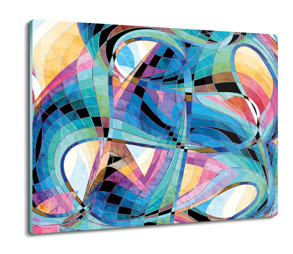 płyty ochronne na indukcję Tęczowa iluzja 60x52, ArtprintCave