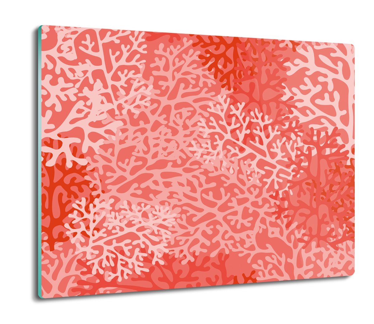 szklana osłona kuchenna Rafa koral grafika 60x52, ArtprintCave