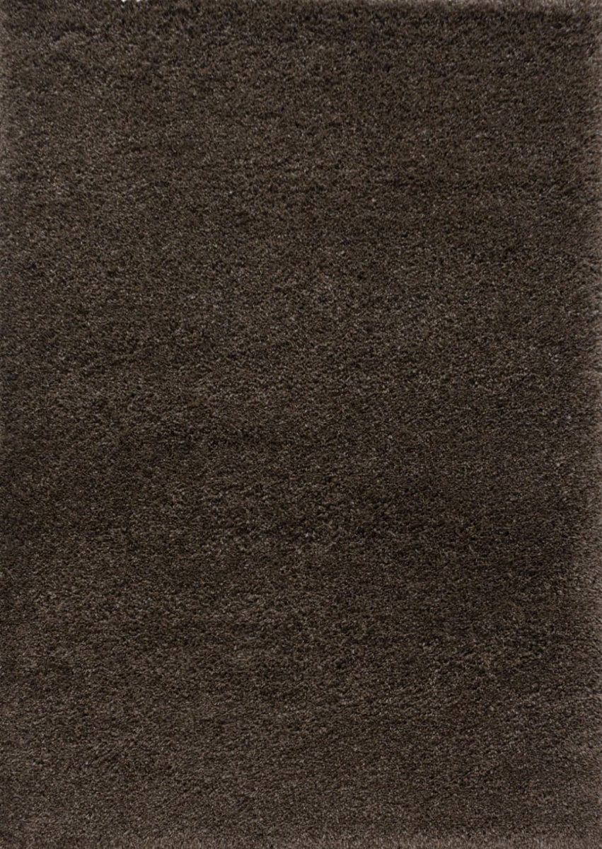 Dywan Shaggy Fluffy brązowy, 60x110 cm