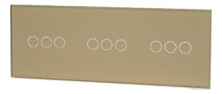Touchme Panel Potrójny+potr+potr Złoty 703703703 Q