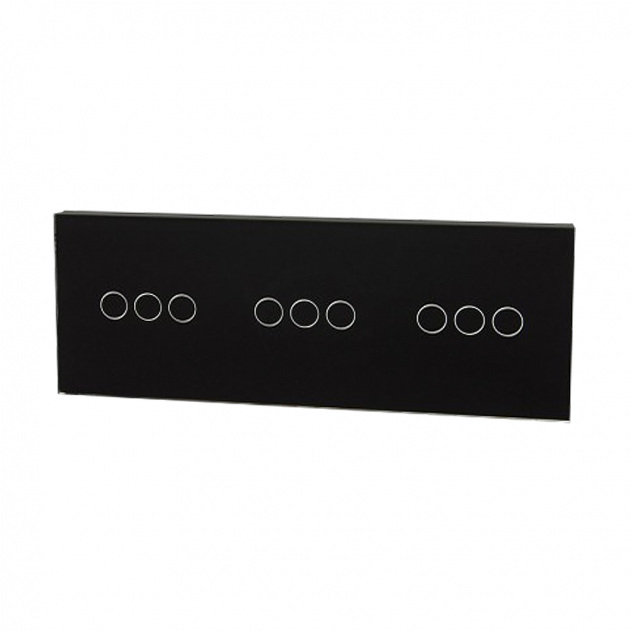 Touchme Panel Potrójny+potr+pot Czarny 703703703 Q