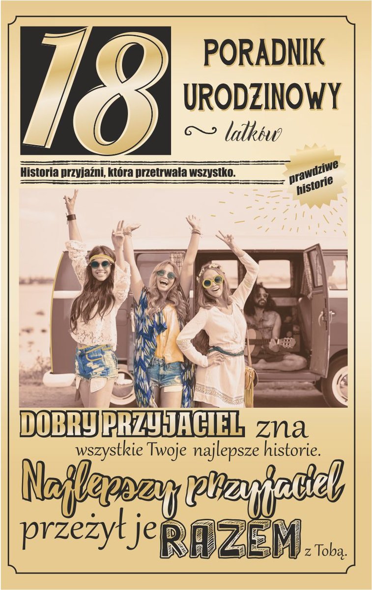 AbCard Kartka okolicznościowa Urodziny 18 U13