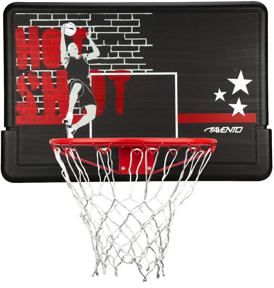 Avento Tablica do koszykówki ze stojakiem regulowana Hot Shot Avento 47SB-BLK