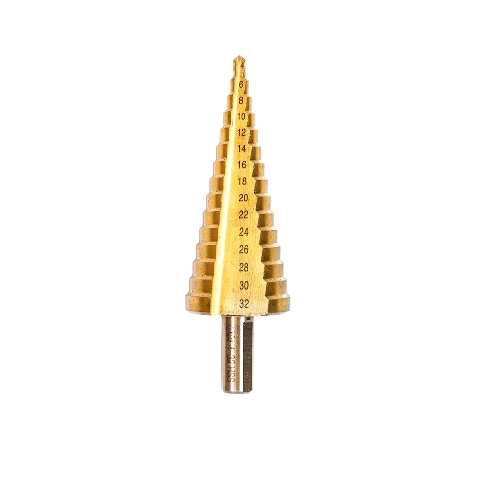 HSS Wiertło Stopniowe Metalu 4-32mm Tytan C9262