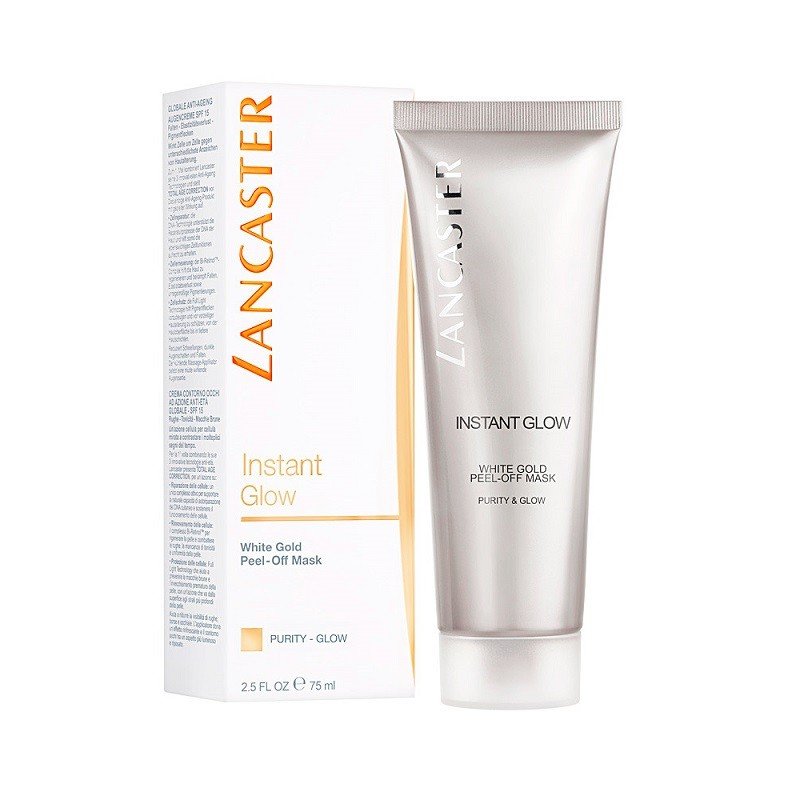 Lancaster Instant Glow White Gold Peel-Off Mask maseczka oczyszczająca peel-off 75g