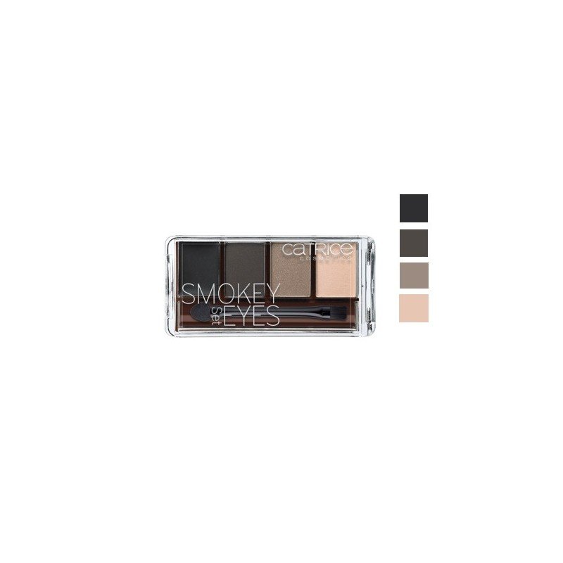 Catrice Cosmetics Cosmetics Smokey Eyes Set Paleta 4 cieni do powiek 030 Meet Me At The Bonfire 7,45g